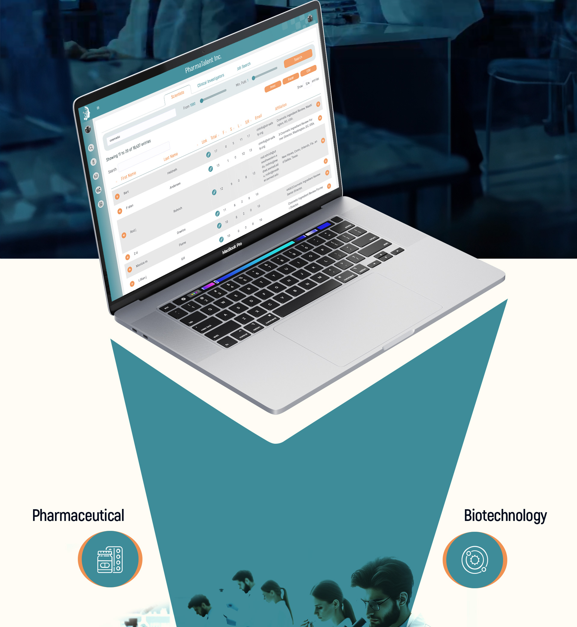 pharmatalent ai saas platform